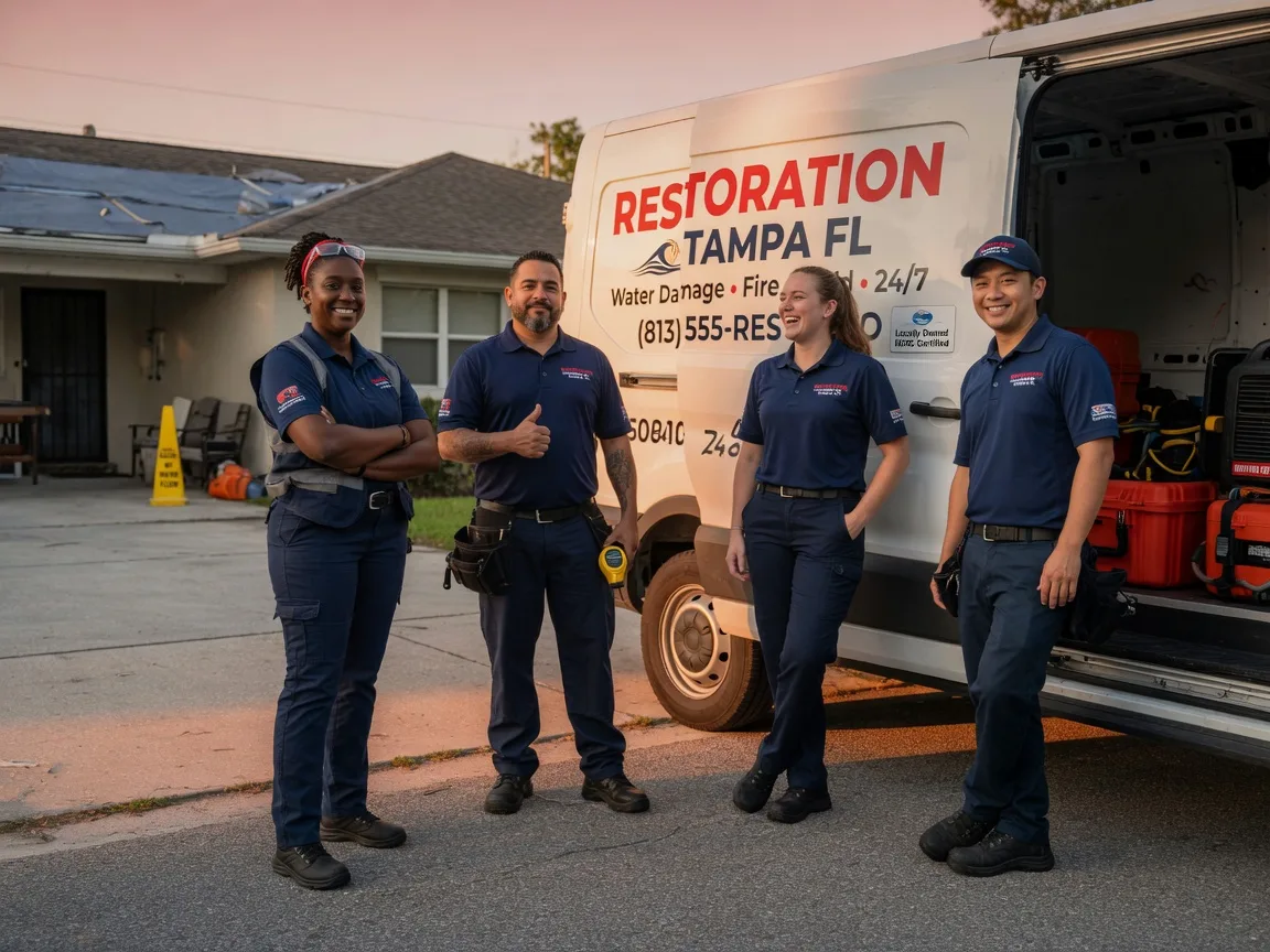 Water Damage Restoration company in Saint Petersburg, FL
